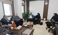 دیدار مدیر عامل آبفای غرب استان تهران با مدیر شبکه بهداشت و درمان ملارد