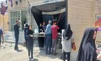 پخت و توزیع اش نذری توسط واحد فرهنگی شبکه بهداشت ملارد در ایام شهادت 28 صفر