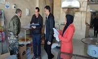 نظارت بر عملکرد نانوایی های مسکن مهر توسط بازرسان بهداشت