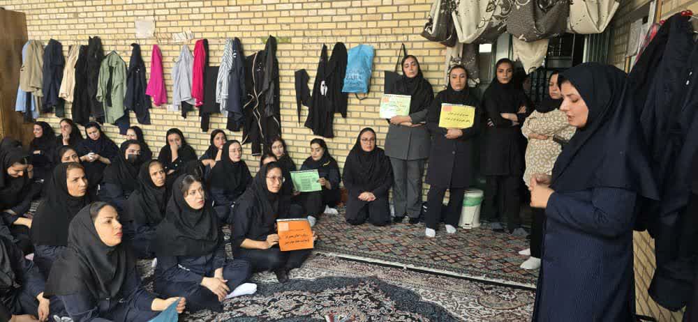  برگزاری جلسه آموزشی برون‌بخش در کارخانه صباتصویر 