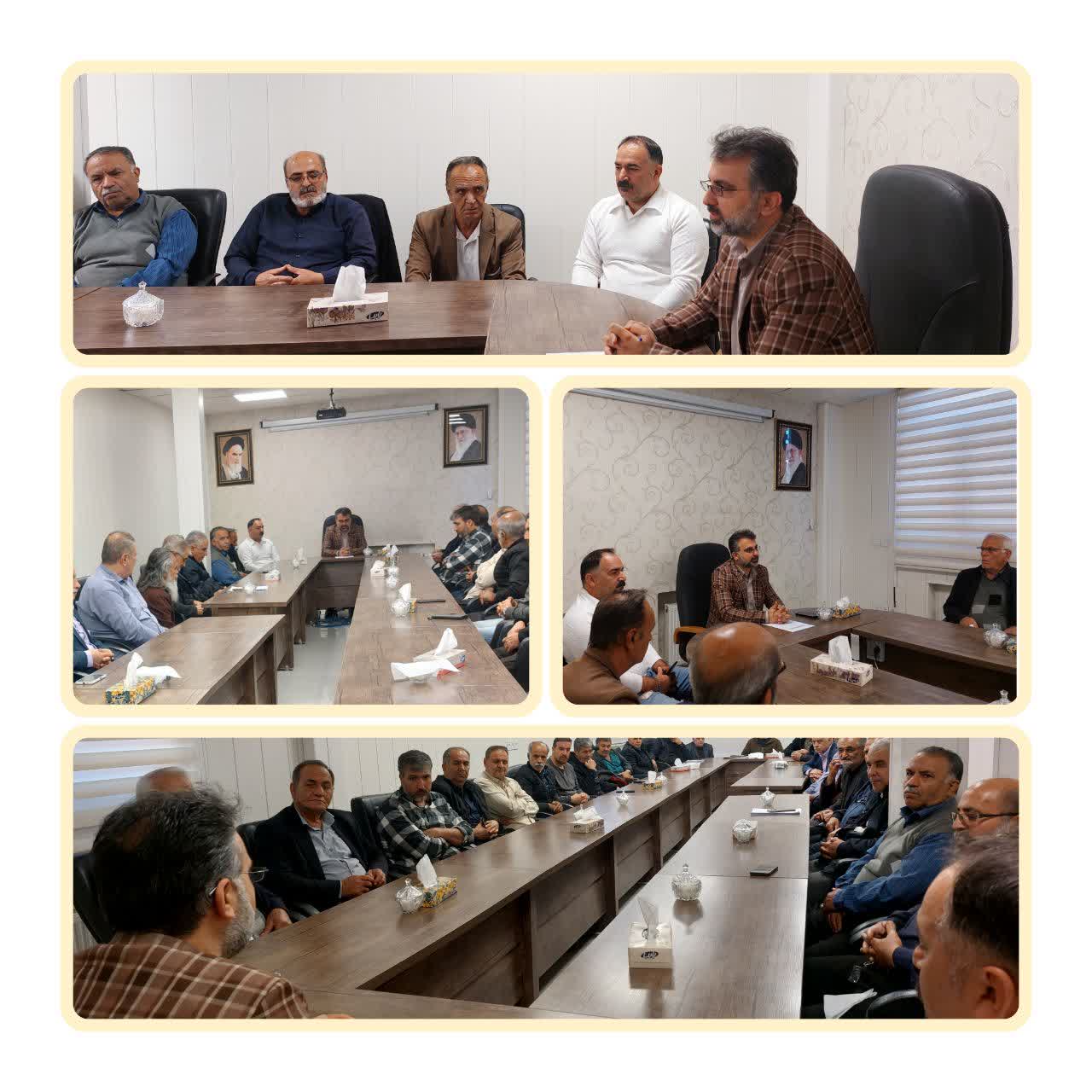 قدردانی از زحمات و حضور مؤثر همکاران در ایام جنگ