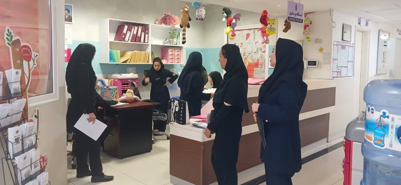 پایش و بازدید از بخش زنان و زایمان، بخش NICU